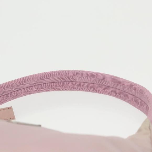 PRADA Accessory Pouch Nylon Pink Silver Auth 97445 - Picture 8 of 16